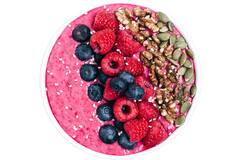 WOW smoothiebowl haver-aardbei-bosbes-banaan-yoghurt 33x150g