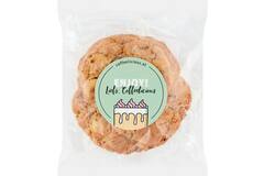 Coffeelicious koeken witte chocolade-framboos 100x100g
