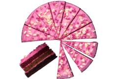 Cut the Cake taart passionate pomegranate 4x14st