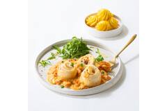 Tongrolletjes in kreeftensaus 2,5 Kg COOKKING