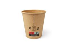 Premium Quality koffiebekers 250ml Ø9x9,5cm 20x50st