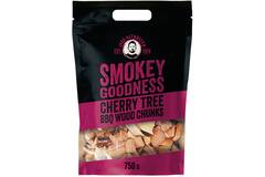 Smokey Goodness barbecuehoutbrokjes kers 6x750g