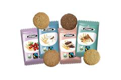 Hoppe koffiekoekjes oaties mix Fairtrade 120st