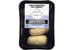 't Werftje garnaalkroketten vers 4x80g