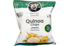 Qfoods quinoa chips fijne kruiden 14x100g