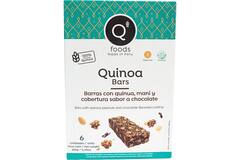 Qfoods quinoarepen pinda-chocolade 36x180g