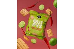 Qfoods quipys chips pittige limoen 24x70g