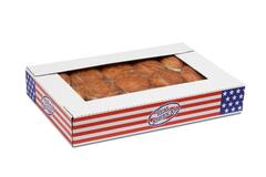 NaMaDi hamburgerbroodjes Liena real American Ø12cm 30x85g